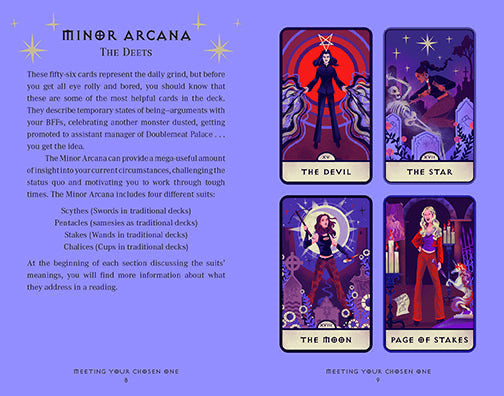 Buffy the Vampire Slayer Tarot Deck and Guidebook inside page 3