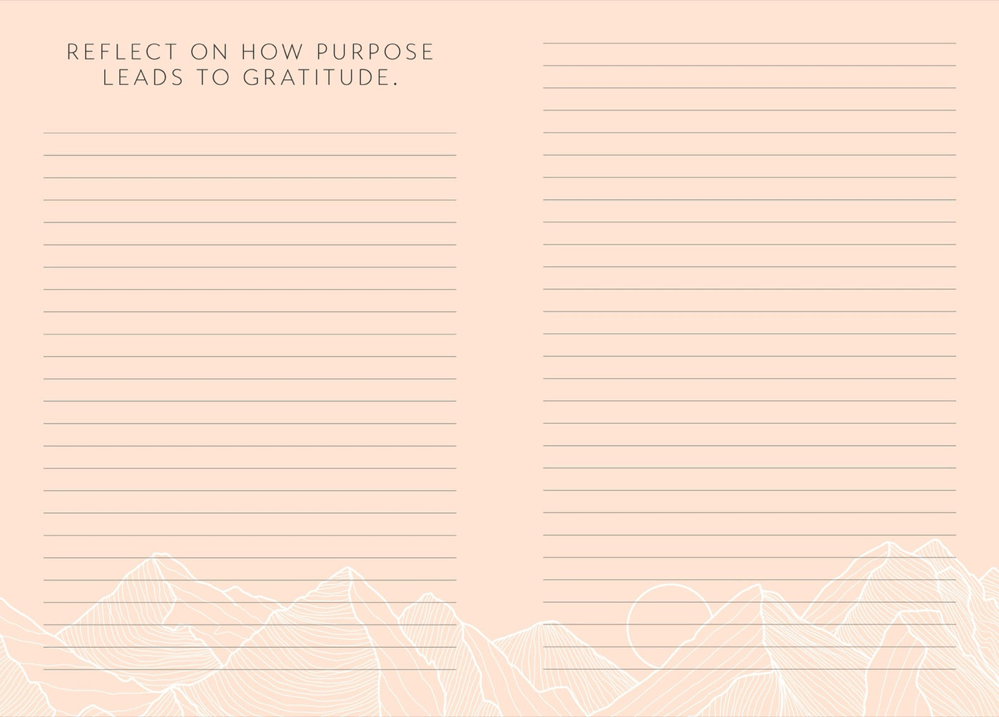 Gratitude Revealed Journal inside page 4