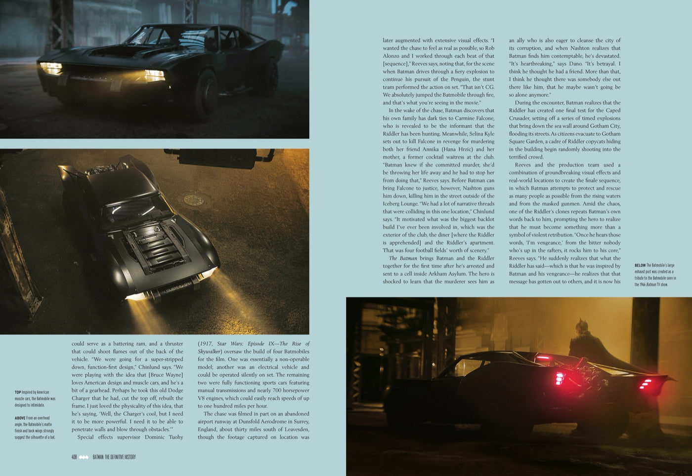 Batman inside page 3