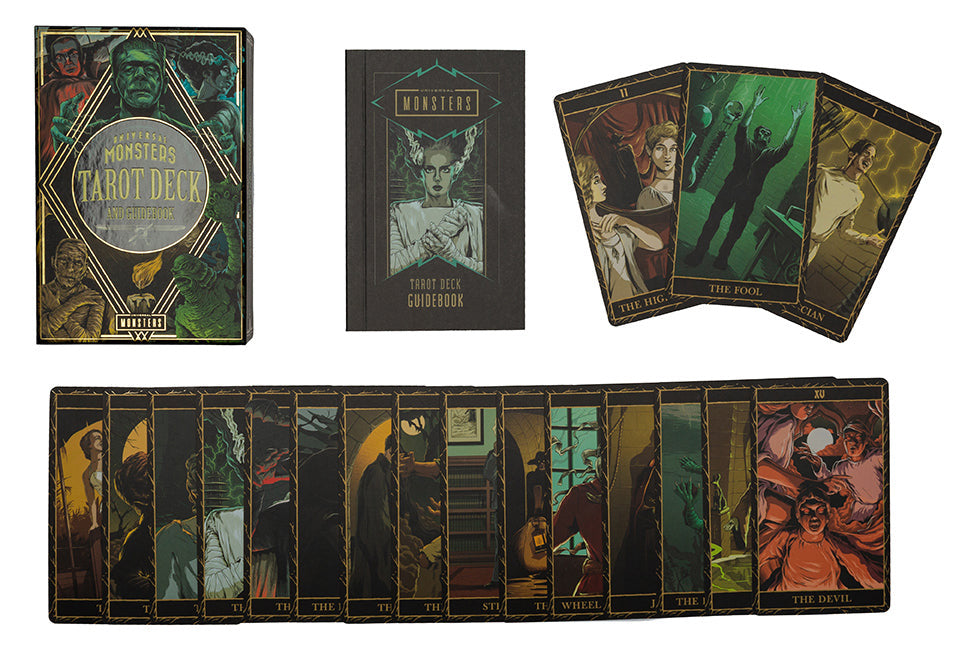 Universal Monsters Tarot Deck and Guidebook inside page 2