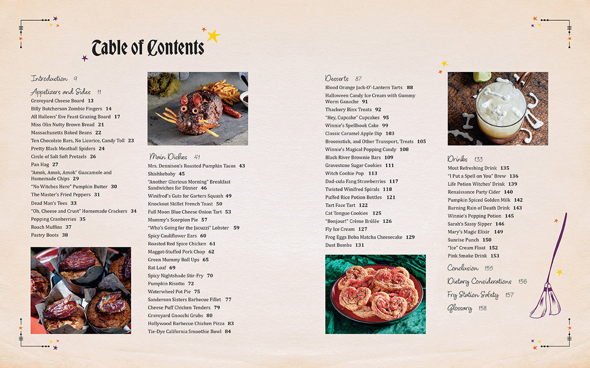 Hocus Pocus: The Official Cookbook inside page 2