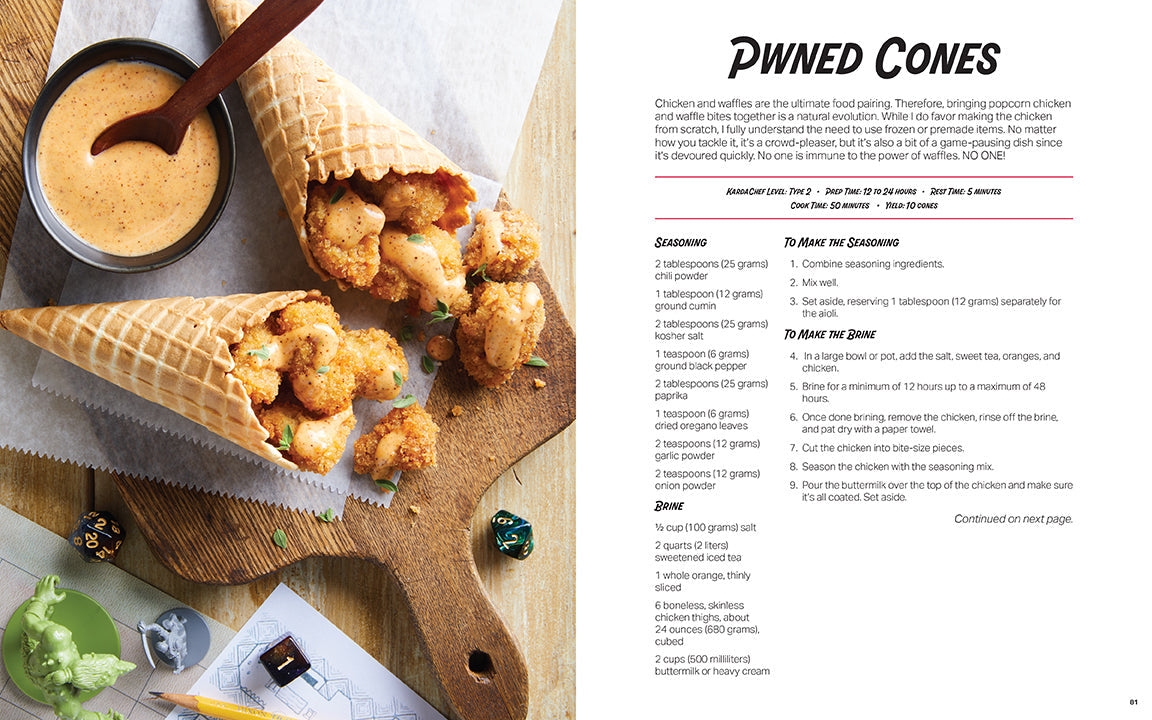 Ultimate Gamers Cookbook inside page 3