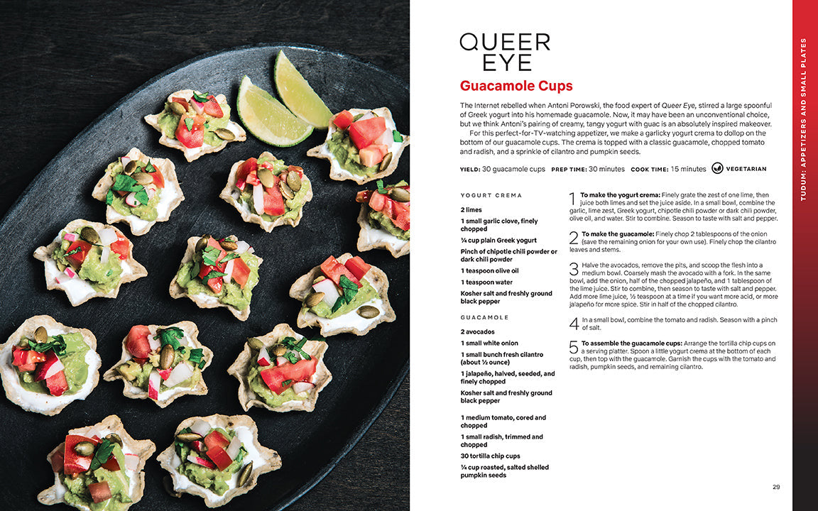 Official Netflix Cookbook inside page 1