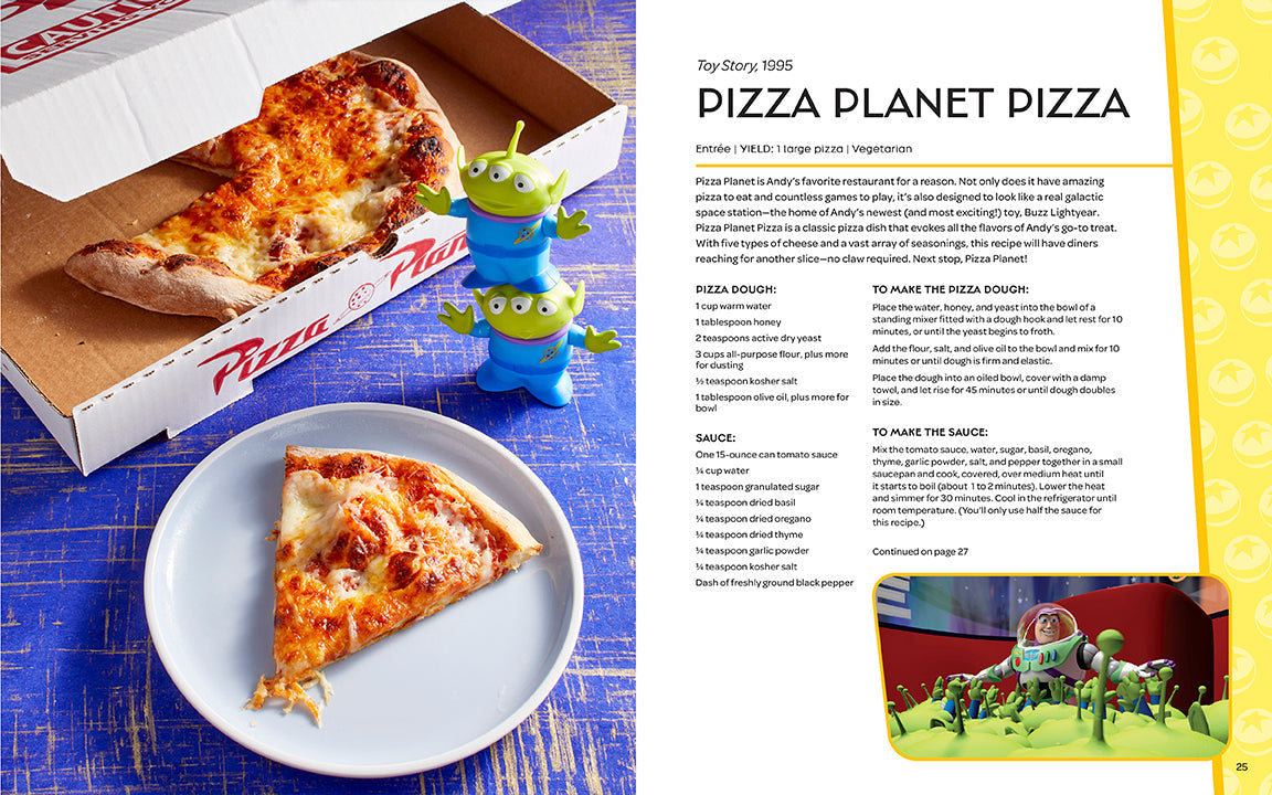 Pixar: The Official Cookbook inside page 1