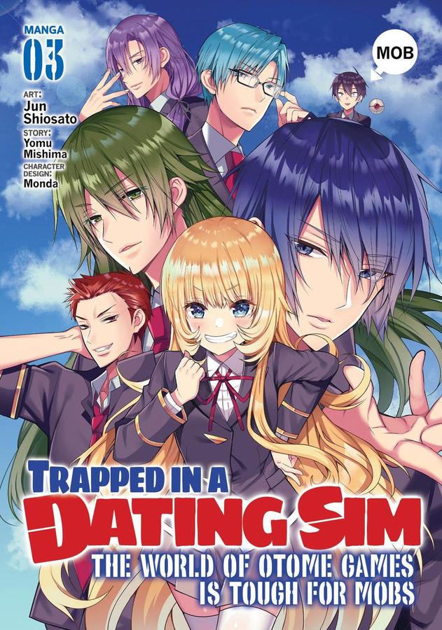 Trapped in a Dating Sim: The World of Otome Games is Tough for Mobs (Manga) Vol. 3-Manga and East Asian style / tradition comic books-買書書 BuyBookBook