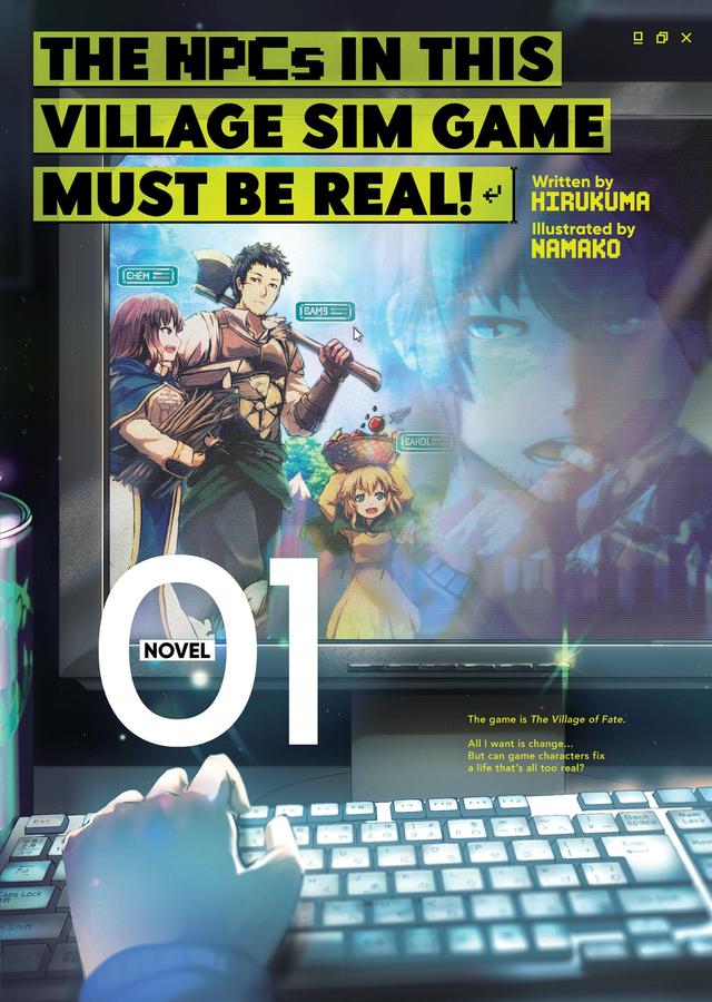 The NPCs in this Village Sim Game Must Be Real! (Light Novel) Vol. 1-Manga and East Asian style / tradition comic books-買書書 BuyBookBook