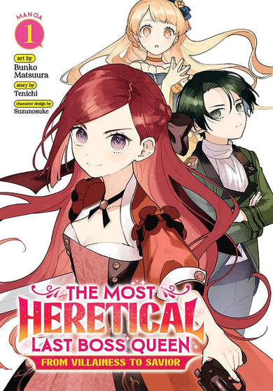 The Most Heretical Last Boss Queen: From Villainess to Savior (Manga) Vol. 1-Manga and East Asian style / tradition comic books-買書書 BuyBookBook
