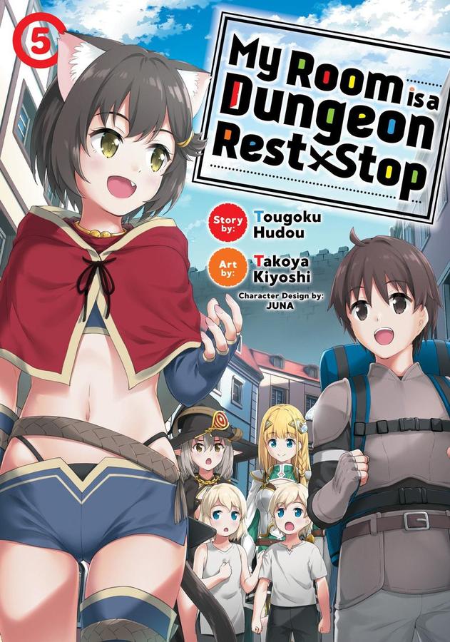 My Room is a Dungeon Rest Stop (Manga) Vol. 5-Manga and East Asian style / tradition comic books-買書書 BuyBookBook