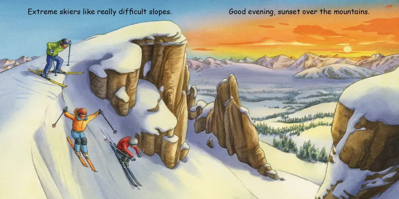 Good Night Ski Mountain US - Board book