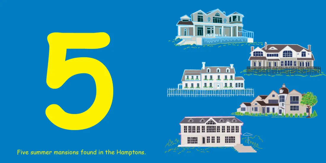 Count to Sleep Hamptons US - Board book