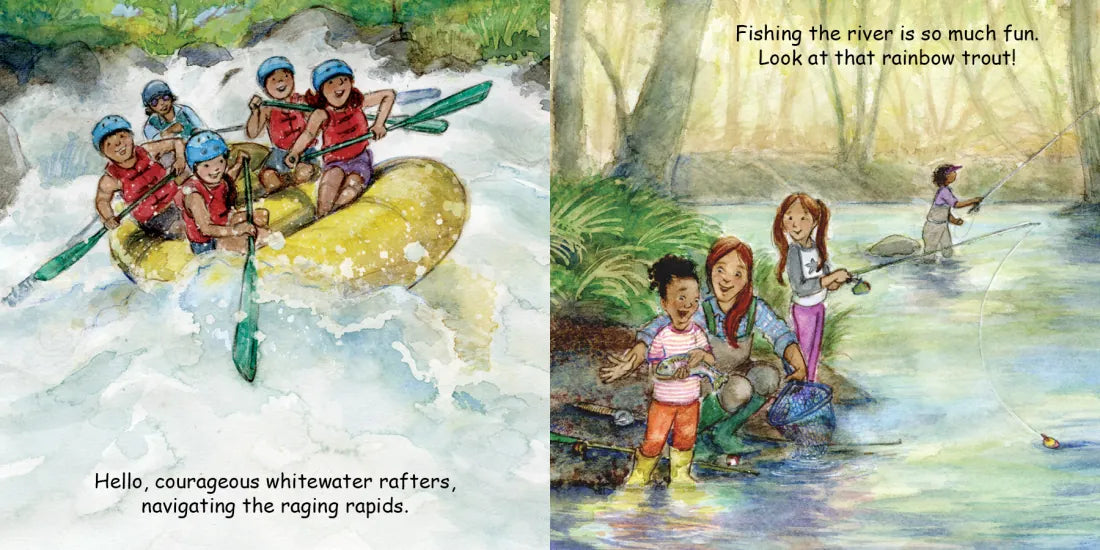 Good Night River US - Board book