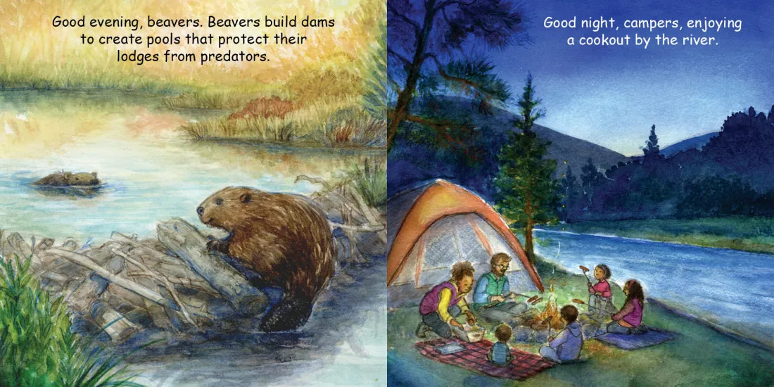 Good Night River US - Board book