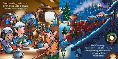 Good Night Christmas Elves US - Board book