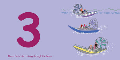 Count to Sleep Louisiana US - Board book