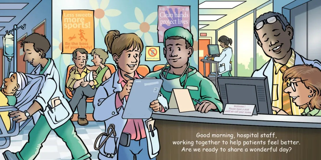 Good Night Hospital US - Board book