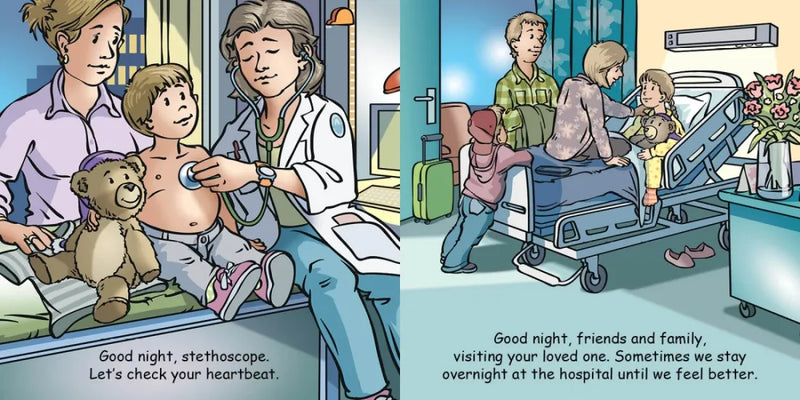 Good Night Hospital US - Board book