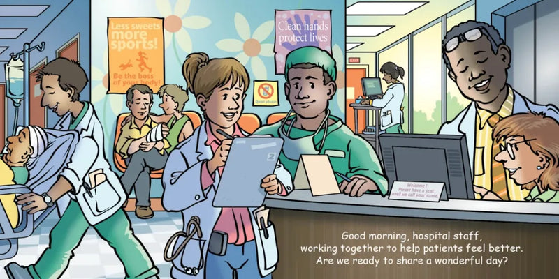 Good Night Hospital US - Board book