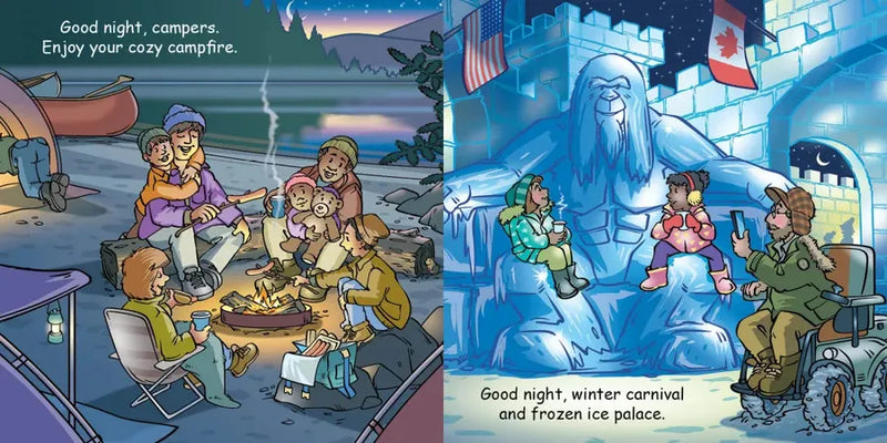 Good Night Adirondacks US - Board book