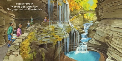 Good Night Finger Lakes US - Board book