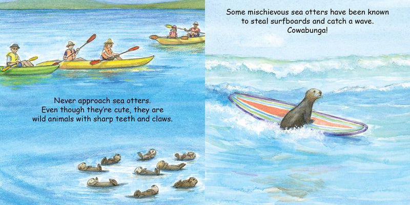Good Night Sea Otters US - Board book