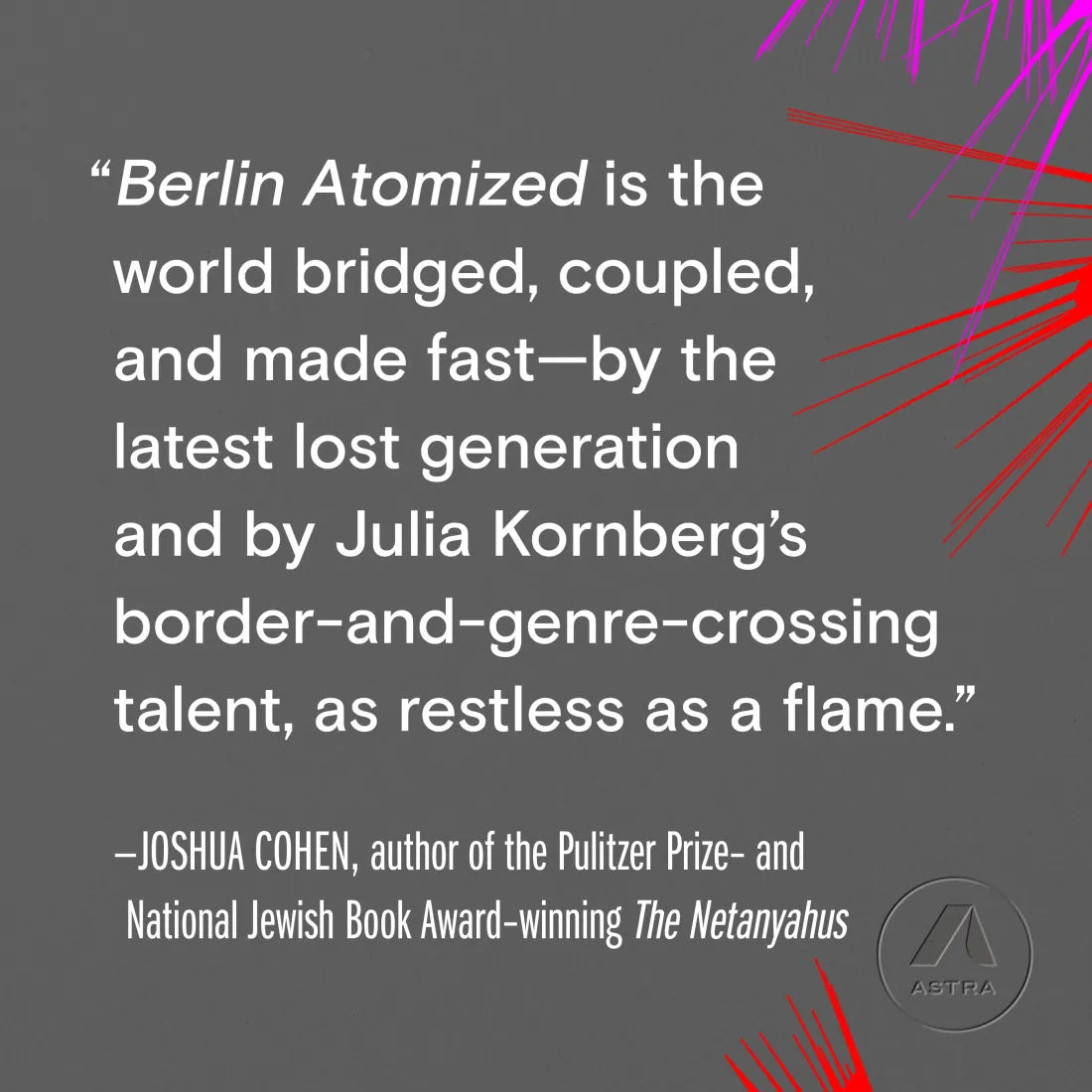 Berlin Atomized US - Hardback