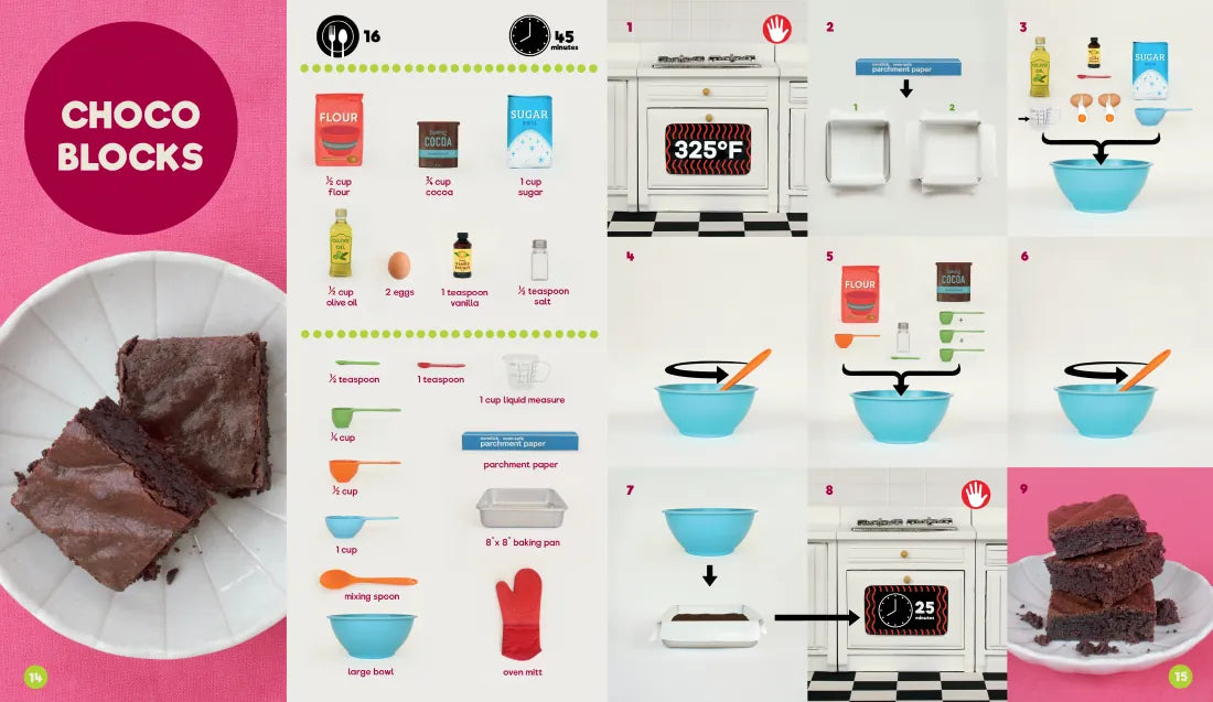 Look and Cook Sweet US - Hardback