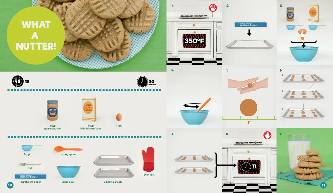 Look and Cook Sweet US - Hardback
