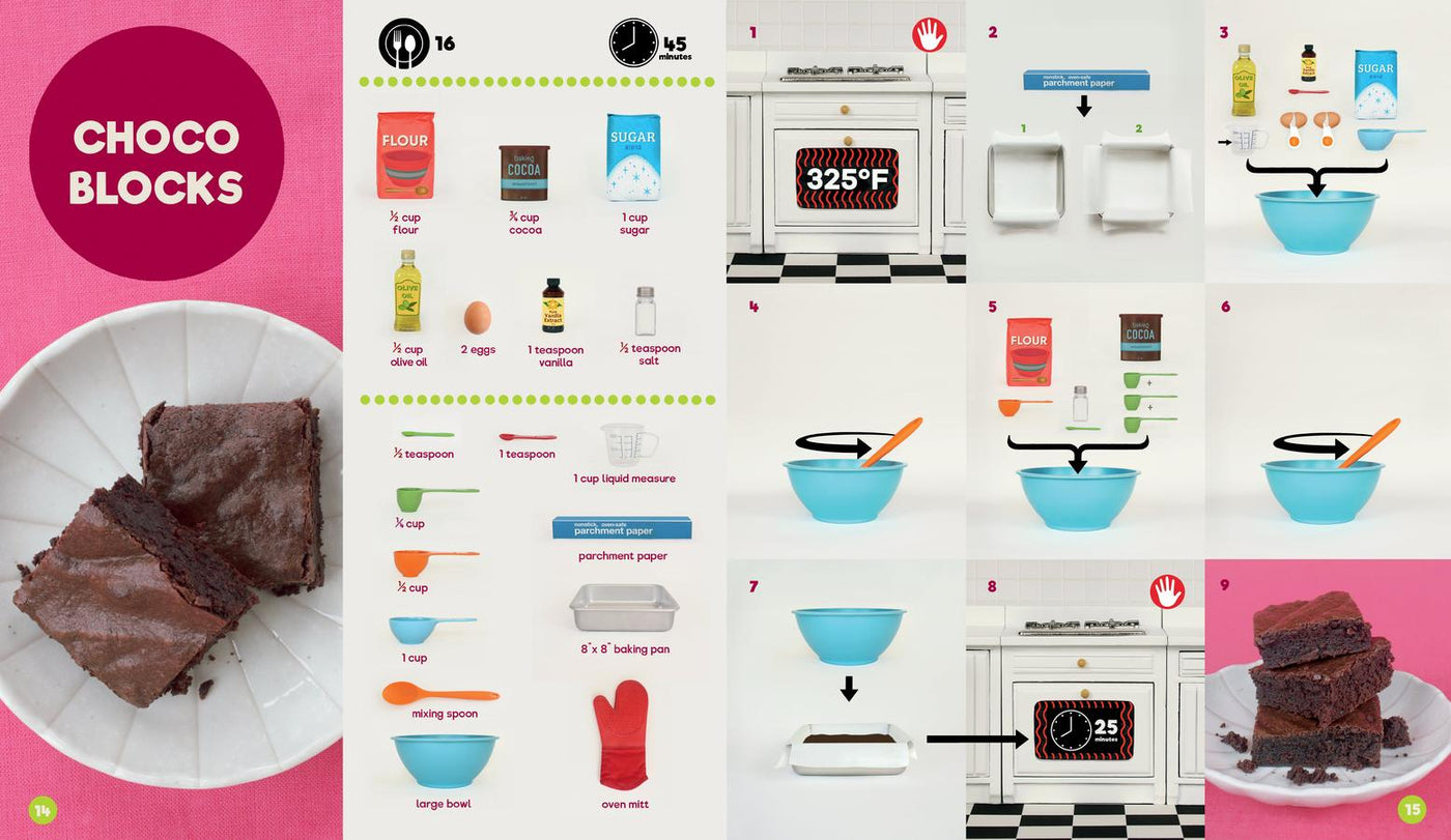 Look and Cook Sweet US - Hardback