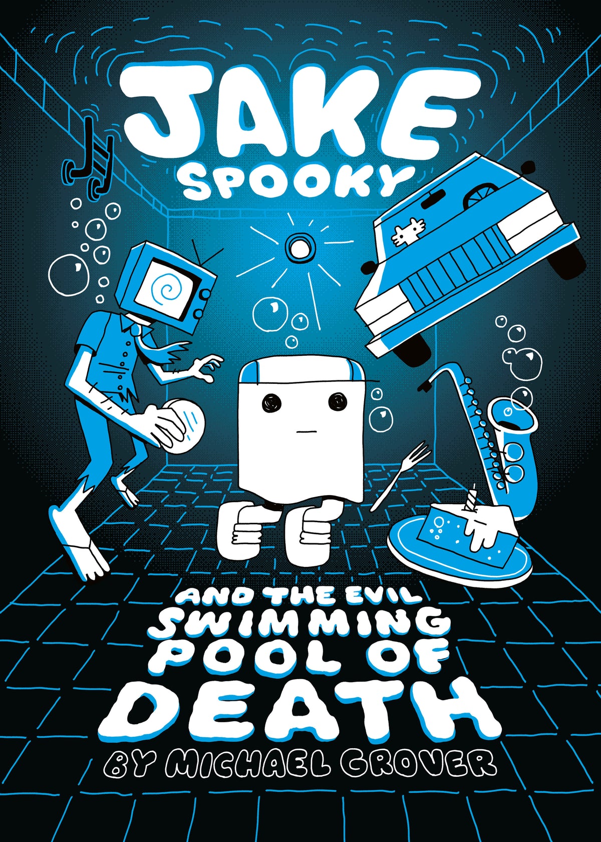 Jake Spooky and the Evil Swimming Pool of Death cover (ISBN 9781662665813)