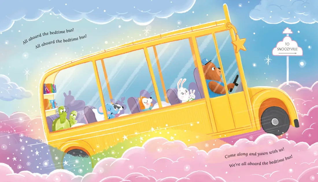All Aboard the Bedtime Bus US - Hardback