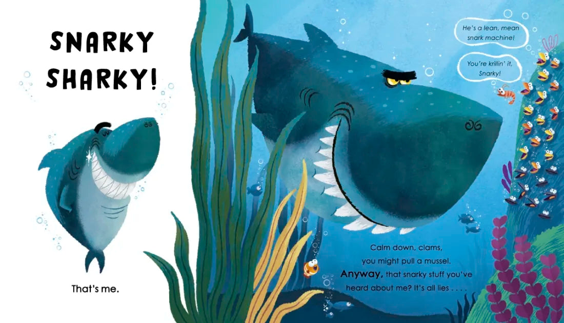 Snarky Sharky US - Hardback