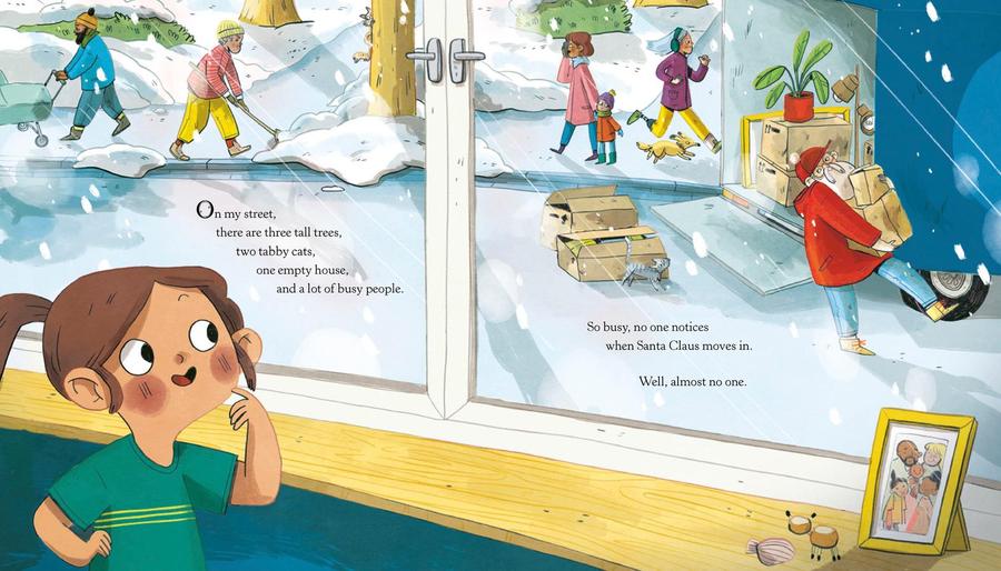 The Street Where Santa Lives US - Hardback