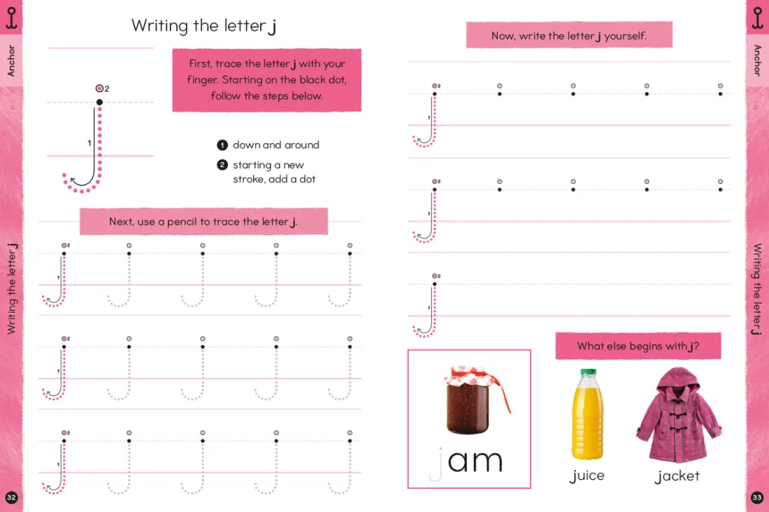 Learn to Write - Letter Tracing and Writing Practice US - Paperback / softback
