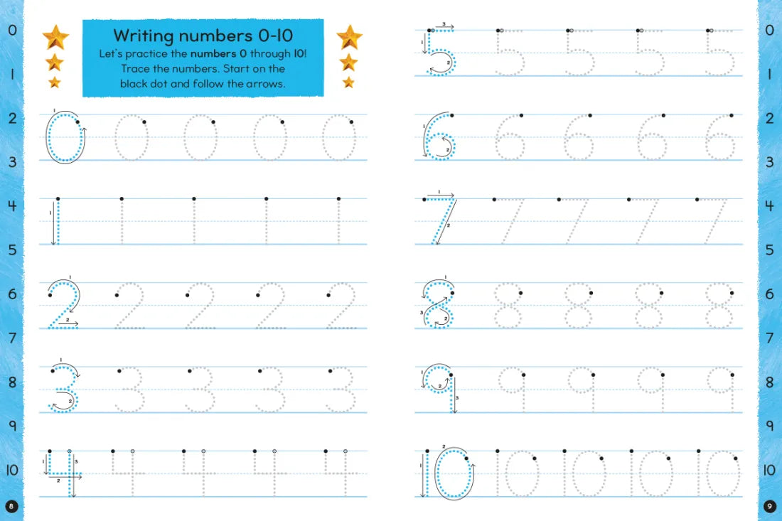 Learn Early Math - Number Tracing and Math Practice US - Paperback / softback