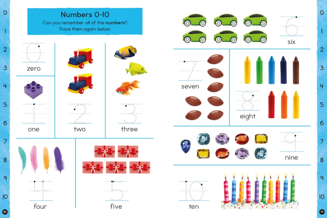 Learn Early Math - Number Tracing and Math Practice US - Paperback / softback