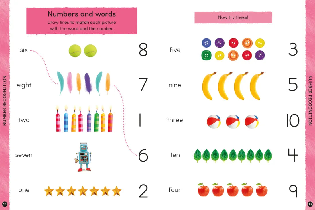 Learn Early Math - Number Tracing and Math Practice US - Paperback / softback