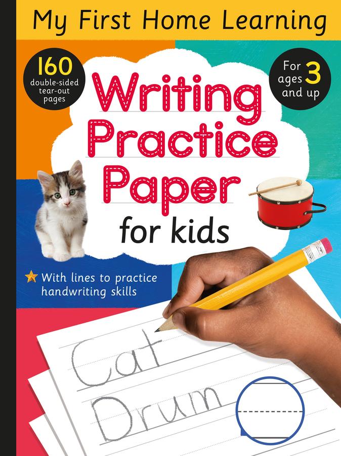 Writing Practice Paper for Kids-Children’s Educational: Language/ literature/ literacy-買書書 BuyBookBook