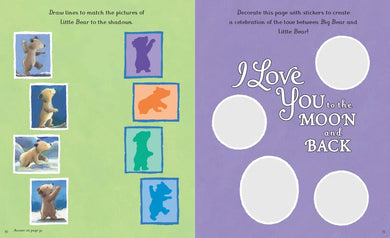I Love You to the Moon and Back Sticker Activity US - Paperback / softback