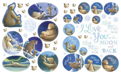 I Love You to the Moon and Back Sticker Activity US - Paperback / softback