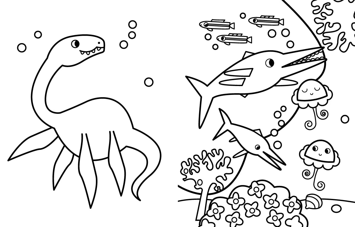 My Busy Dinosaur Coloring Book US - Paperback / softback