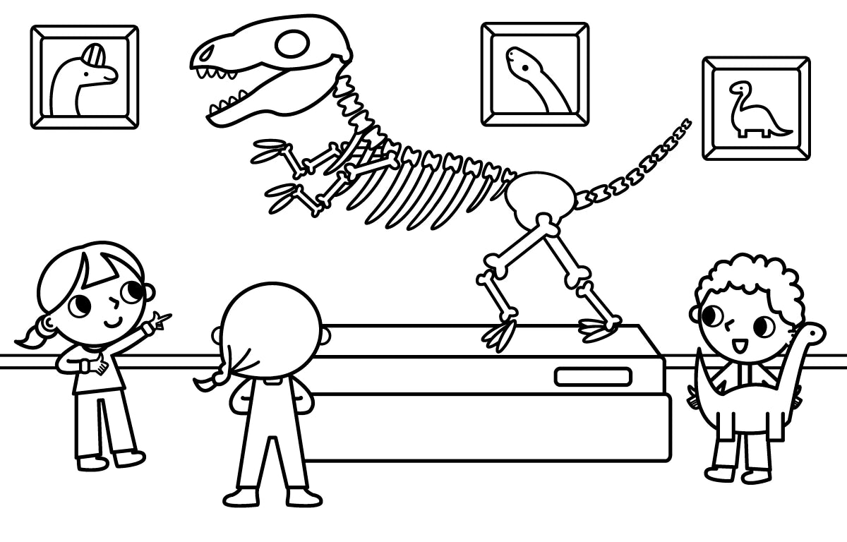 My Busy Dinosaur Coloring Book US - Paperback / softback