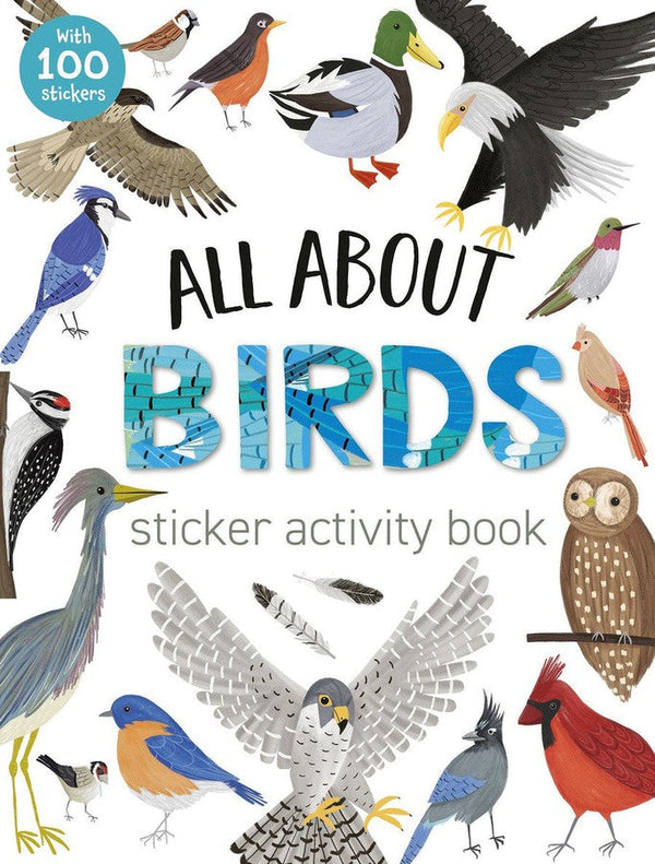 All About Birds Sticker Activity Book-Children’s interactive and activity books and kits-買書書 BuyBookBook