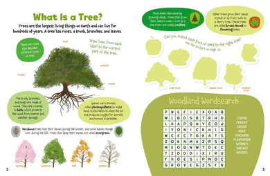 All About Trees Sticker Activity Book US - Paperback / softback