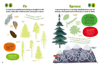 All About Trees Sticker Activity Book US - Paperback / softback