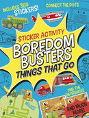 Boredom Busters: Things That Go Sticker Activity-Children’s interactive and activity books and kits-買書書 BuyBookBook
