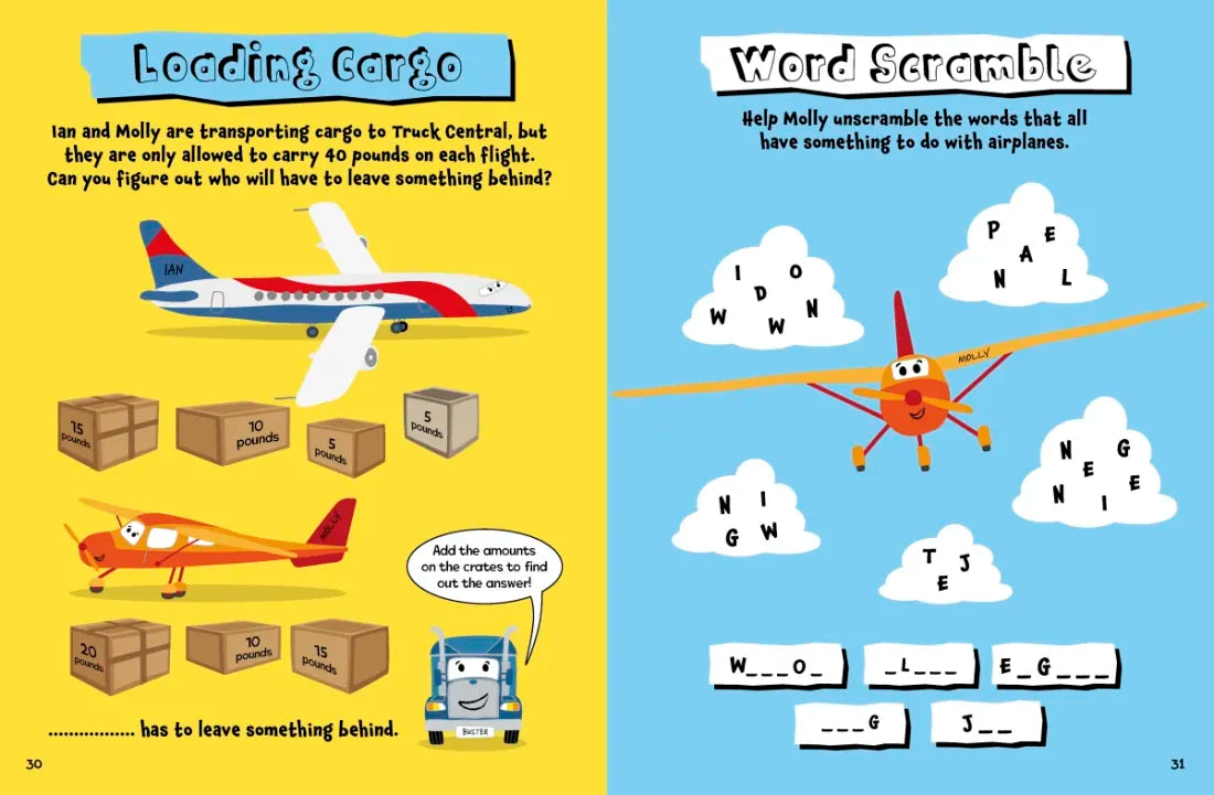 Boredom Busters: Things That Go Sticker Activity US - Paperback / softback