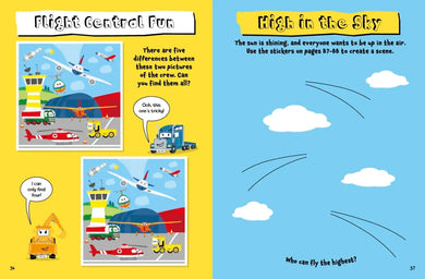 Boredom Busters: Things That Go Sticker Activity US - Paperback / softback