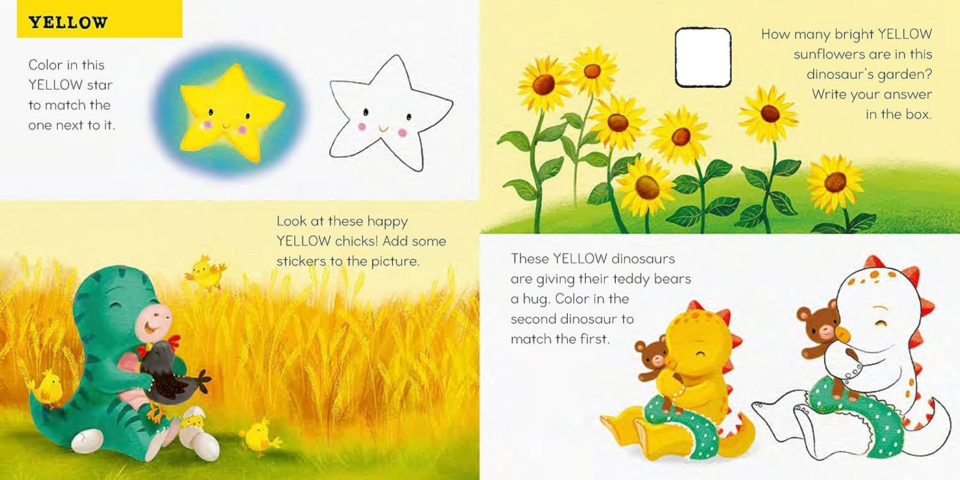 Dinosaur, Dinosaur I Can Learn 4-Book Boxed Set with Stickers