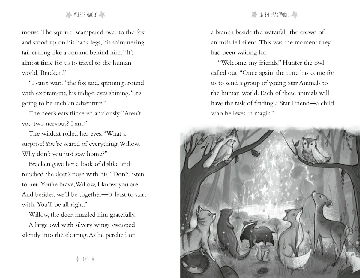 Star Friends 2 Books in 1: Mirror Magic & Wish Trap US - Paperback / softback