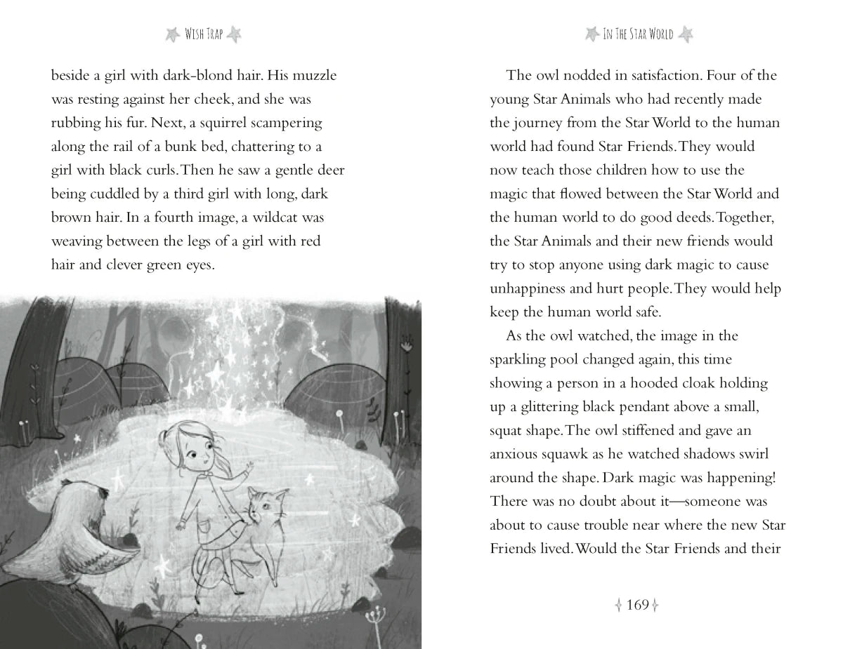 Star Friends 2 Books in 1: Mirror Magic & Wish Trap US - Paperback / softback